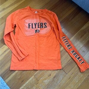 Youth NHL Flyers Long Sleeve size 10-12